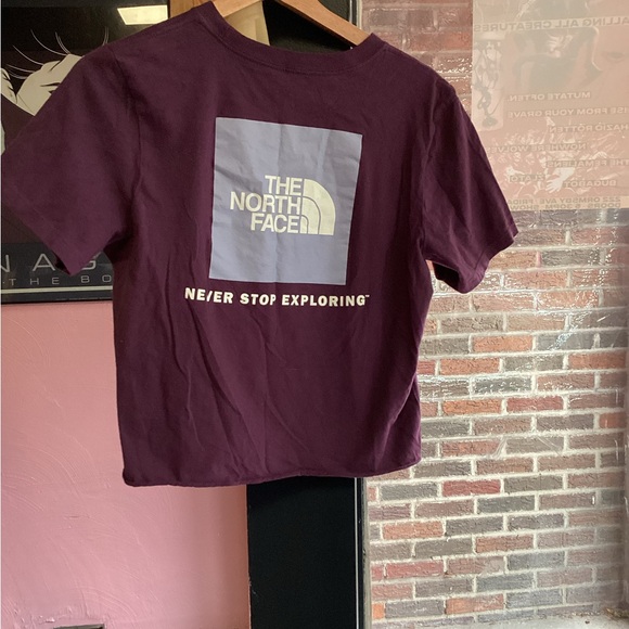 The North Face Women's Dark Purple Tee - Picture 6 of 6